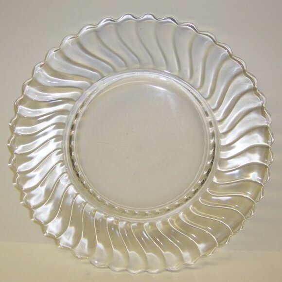 Fostoria Elegant Glass Crystal COLONY 9 1/4 Inch Dinner Plate - Picture 1 of 1